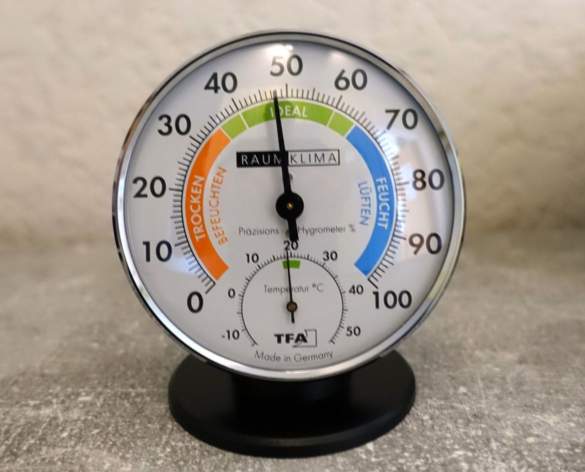 Luftfeuchtigkeit messen Luftfeuchte in Räumen testen