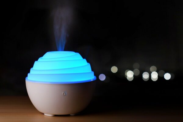 Aroma Diffuser eingeschaltet