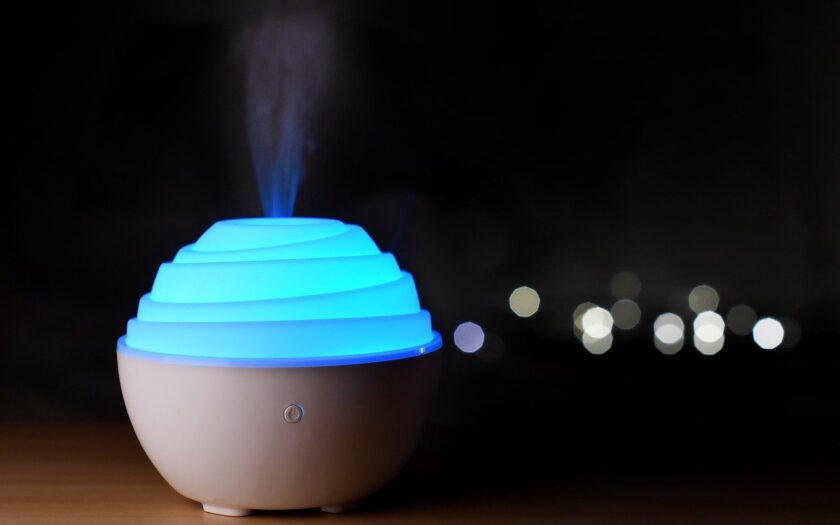 Aroma Diffuser eingeschaltet
