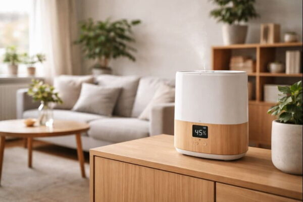 Luftbefeuchter für Allergiker sorgt für saubere und gleichmäßig befeuchtete Raumluft