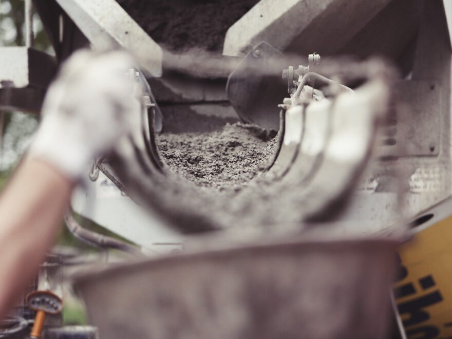 Lieferung Estrich Beton