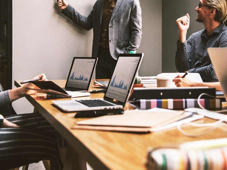 Luftbefeuchter im Büro für optimales Raumklima