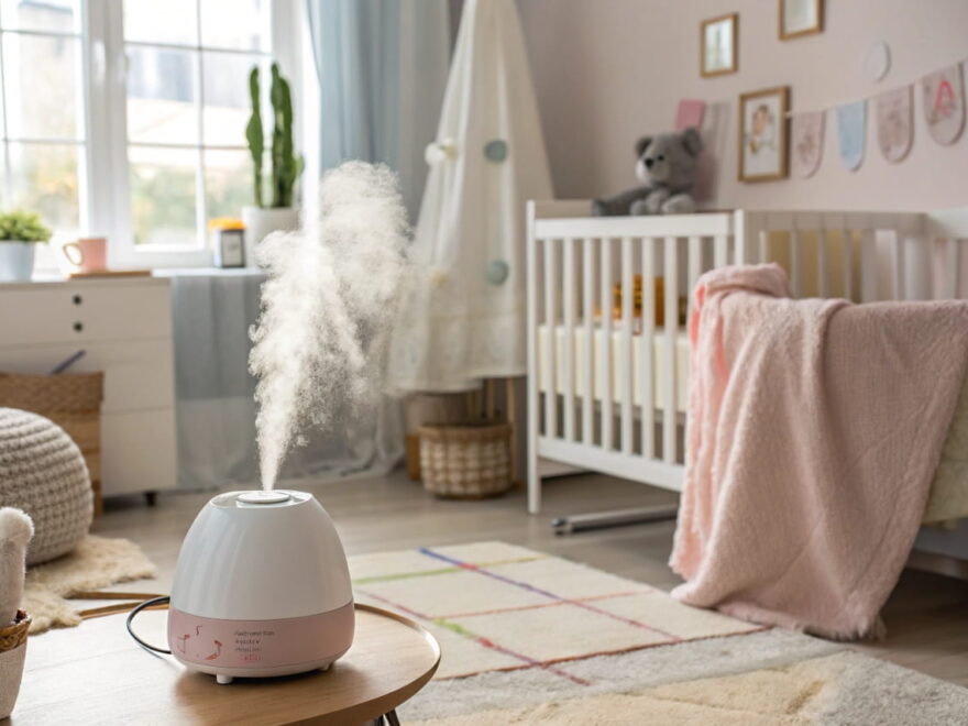 Sichere Luftbefeuchter fürs Kinderzimmer verbessern das Raumklima