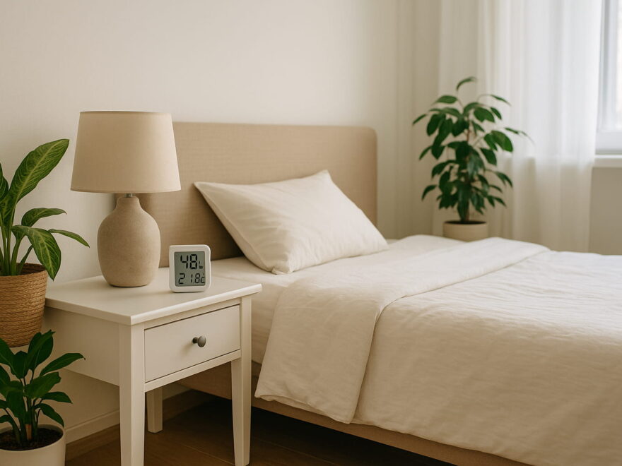 Warum die richtige Luftfeuchtigkeit im Schlafzimmer wichtig ist