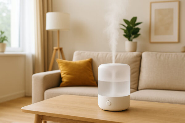 Optimale Luftfeuchtigkeit erklärt – ausgewogenes Raumklima in moderner Wohnung